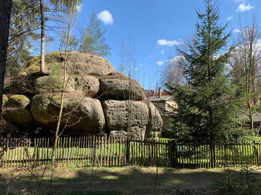 Waldferienhaus Dunja Mit Whirlpool, Sauna U Garten Hain  Kültér fotó