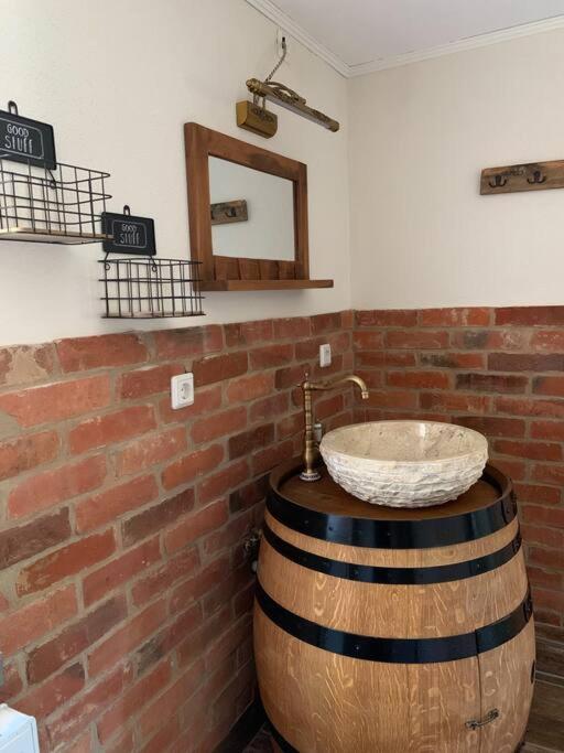 Waldferienhaus Dunja Mit Whirlpool, Sauna U Garten Hain  Kültér fotó